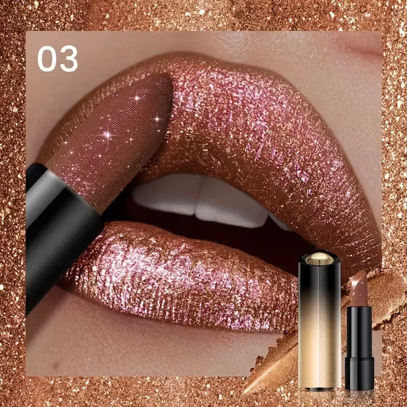Shiny Metallic Lipstick
