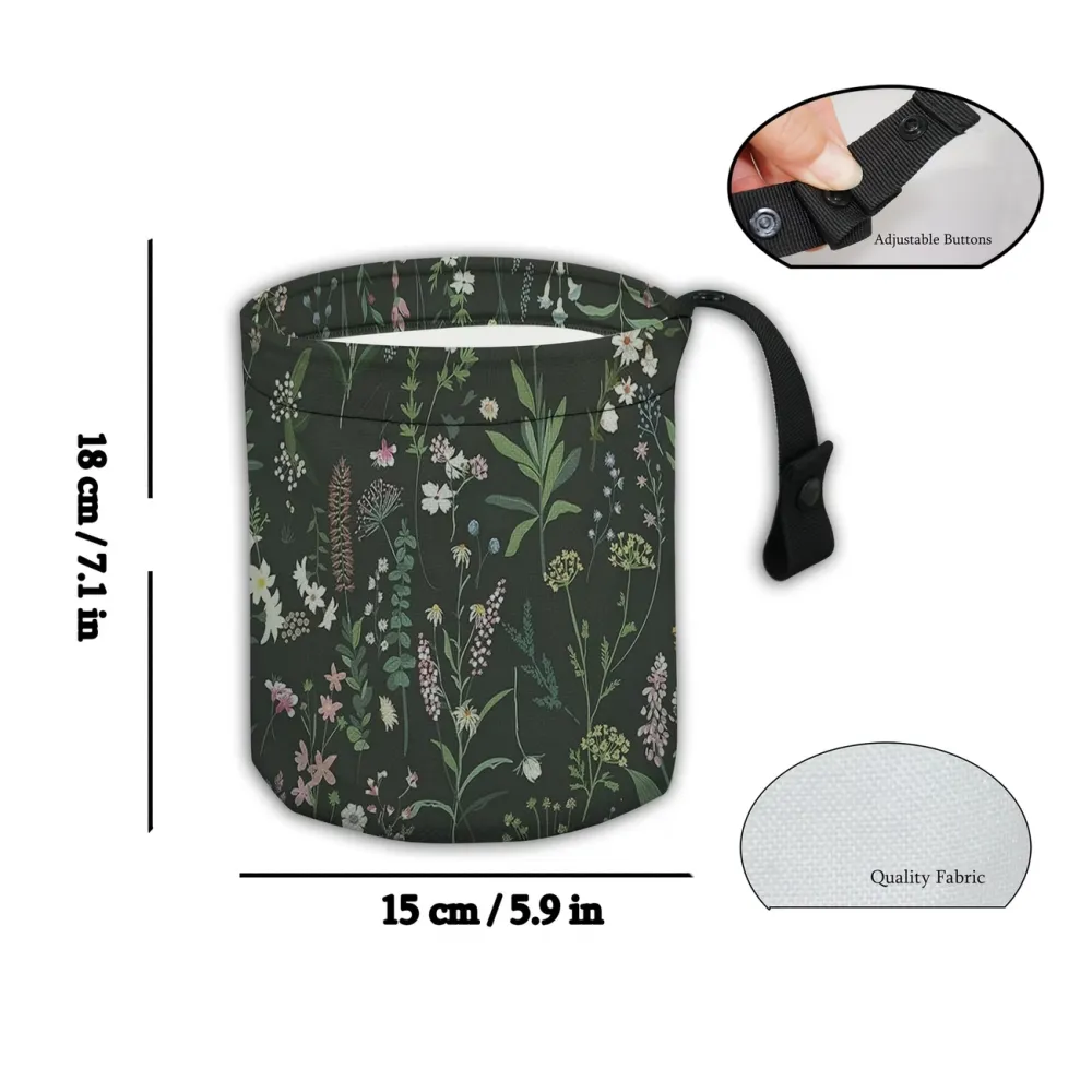 Botanical Car Waste Bin