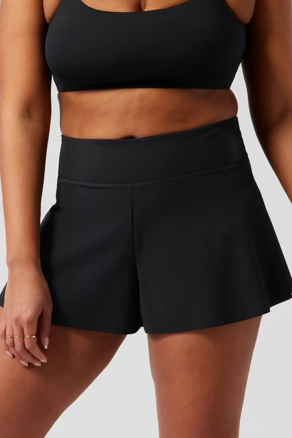 Clean High Waist Swimsuit Pants