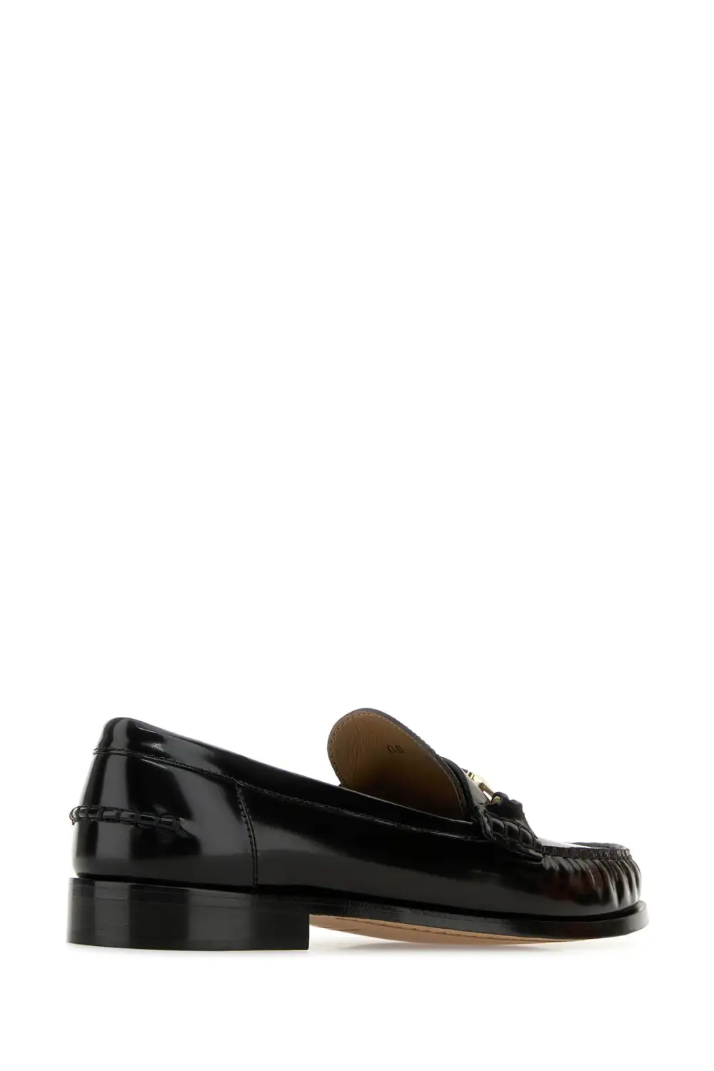 Polished Smooth Calf Leather Loafers