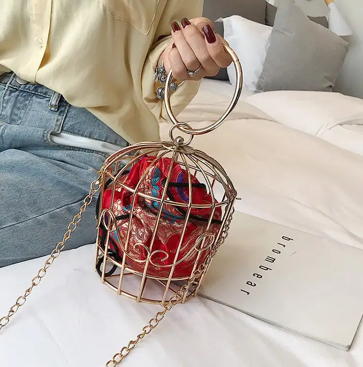 Drawstring Shoulder Bag