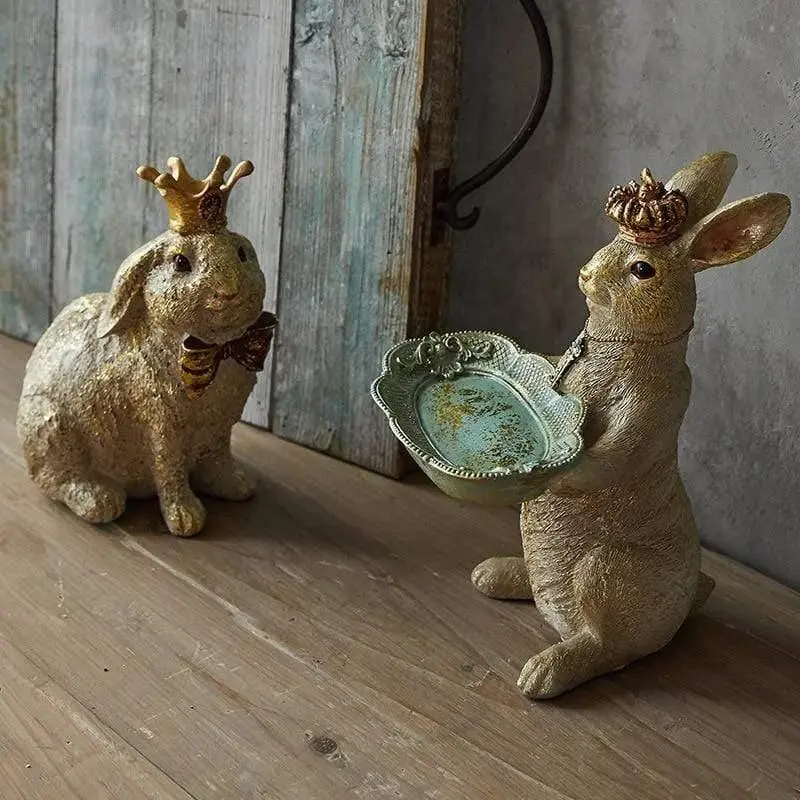 Whimsical Garden Figure Sculpture