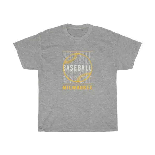 Baseball Milwaukee with Baseball Graphic T-Shirt