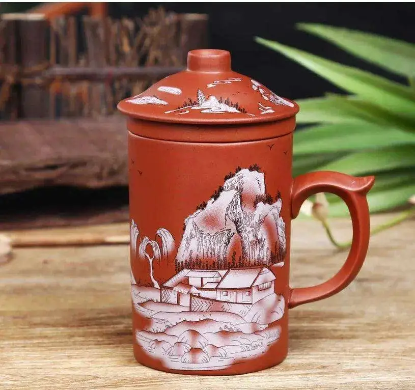 Yixing Dragon Drinkware Set