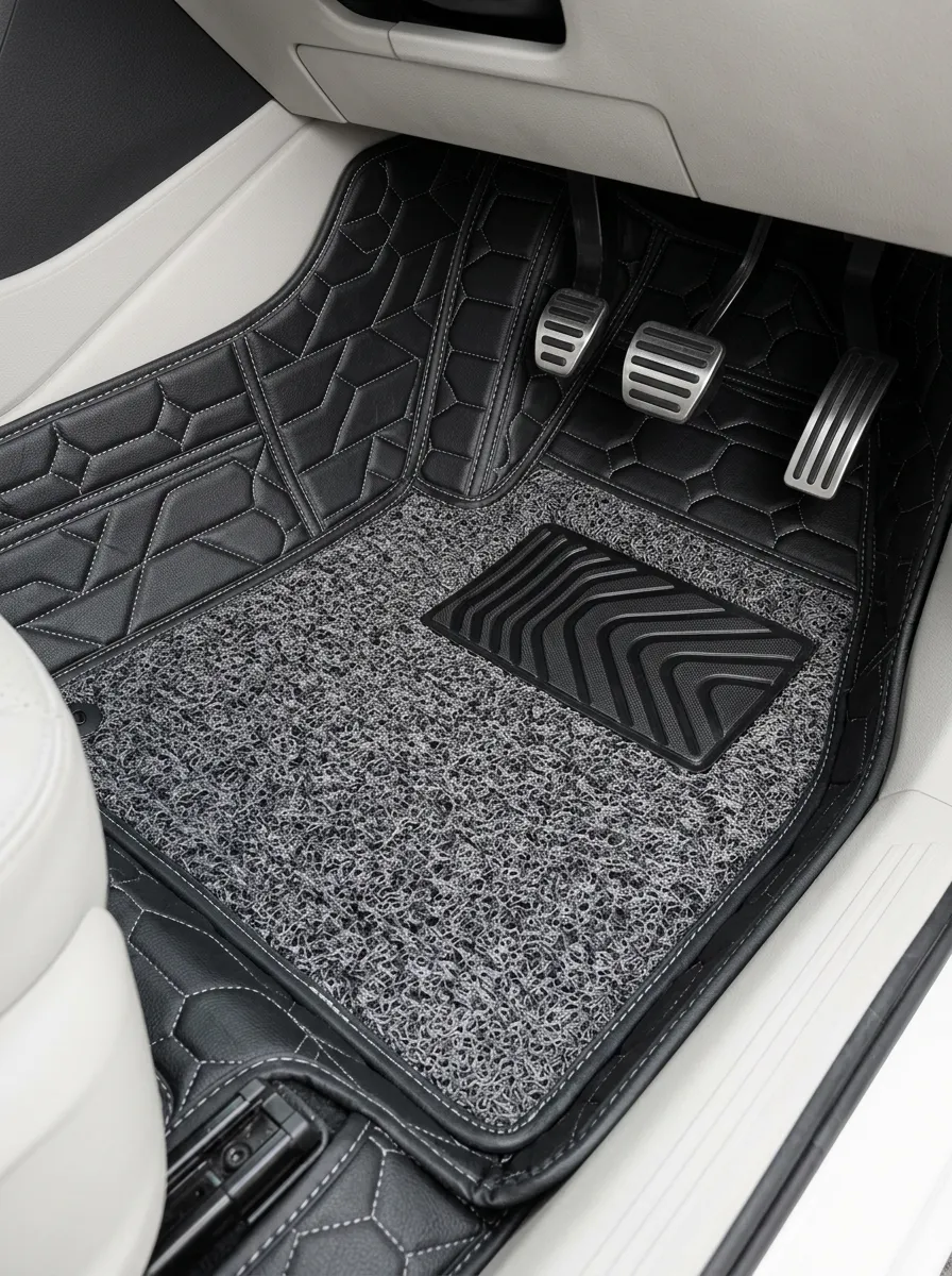 Classic Geometric Car Floor Mats