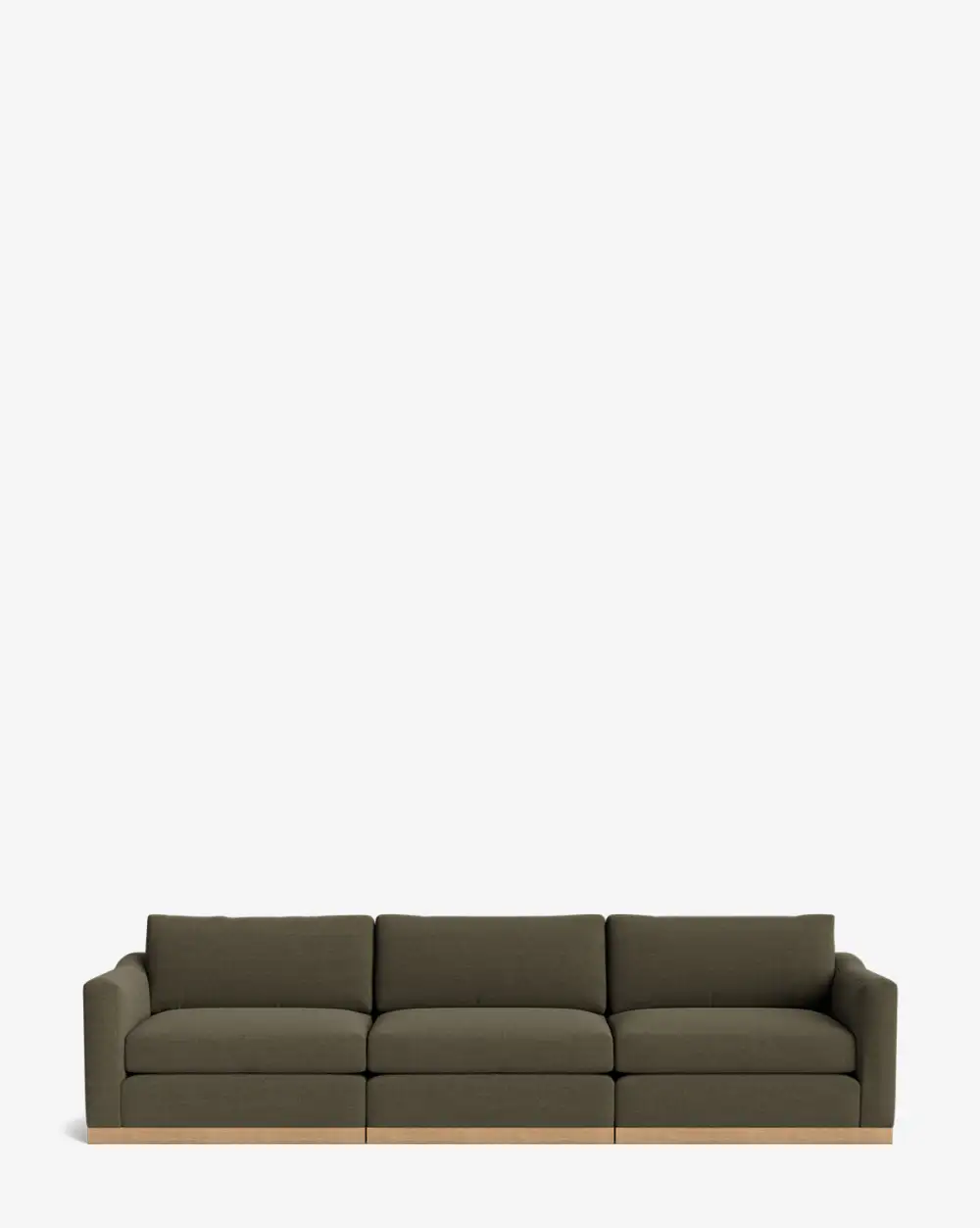 Modular Oak Sofa
