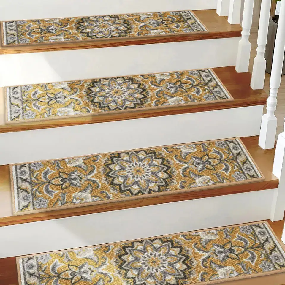 Floral Pattern Stair Treads