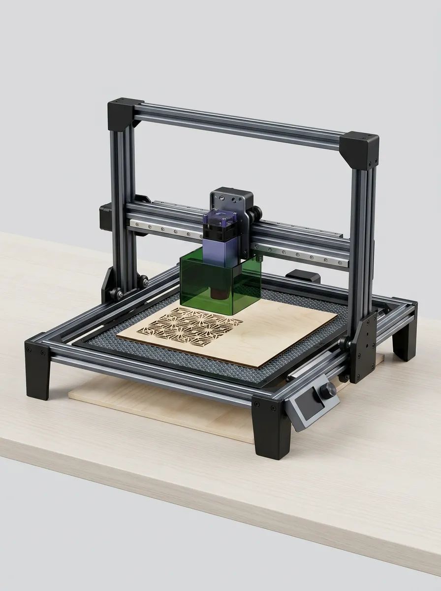 Desktop Laser Cutting and Engraving Machine for Craft Projects