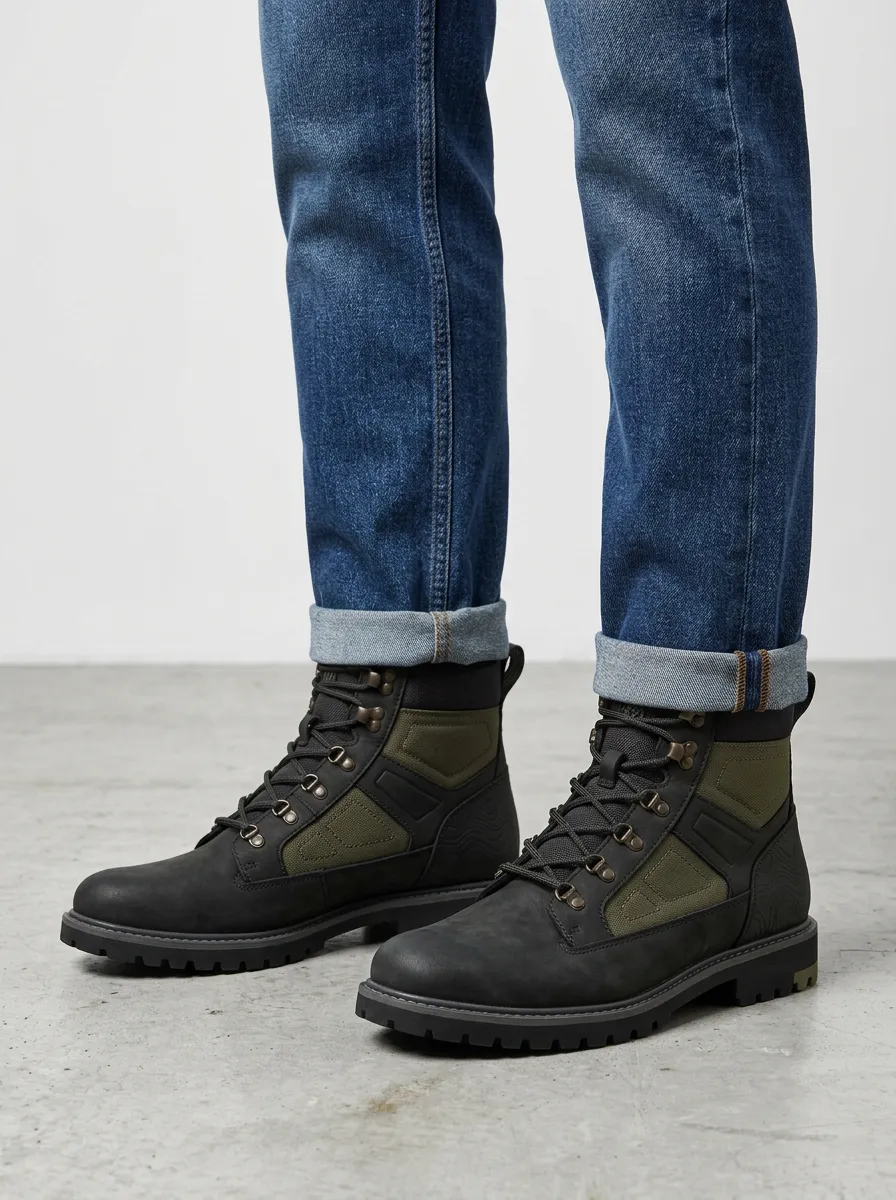 Unisex Everyday Outdoor Hiking Print Work Boots