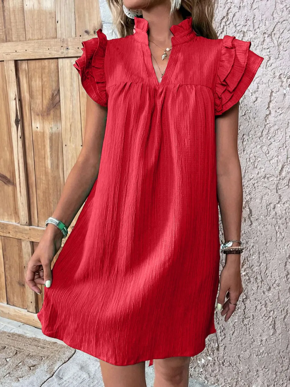 Smart-Casual Classic Mini Dress