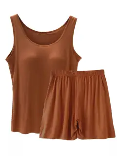 Refined Shorts Matching Set