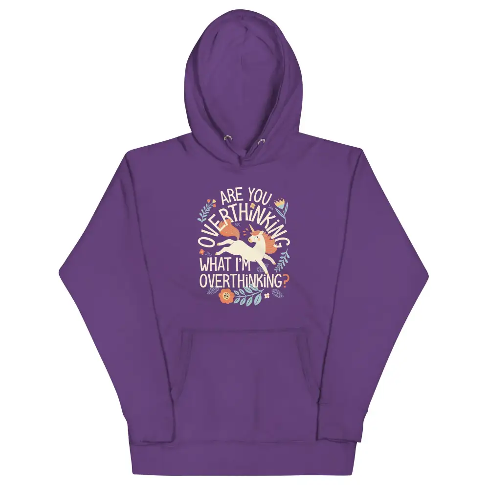 Overthinking Thought Graphic Hoodie