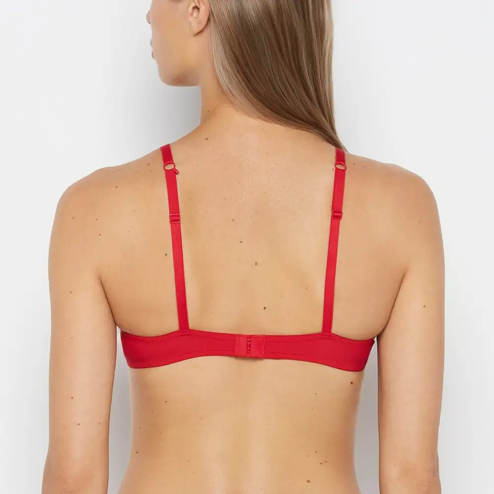 Charmed Push Up Plunge Lace Cup Bra