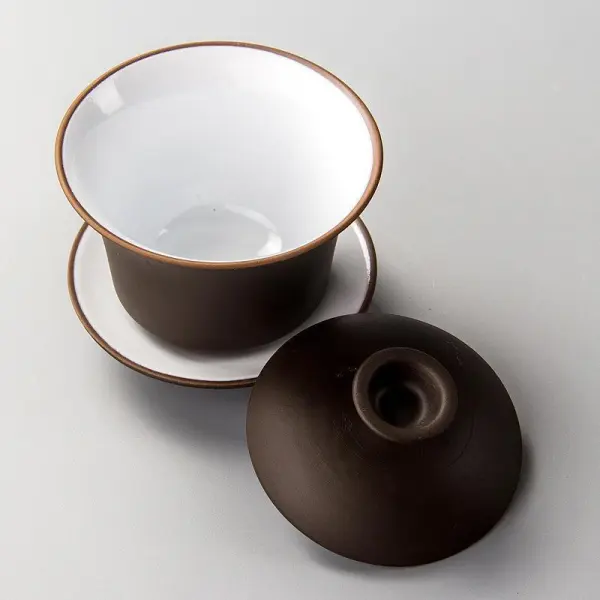 Porcelain Gaiwan Cup Set