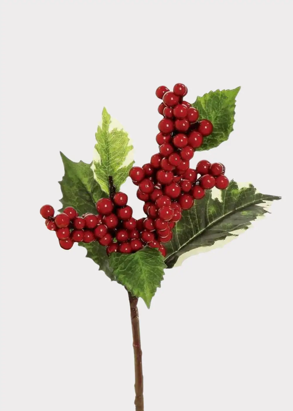 Artificial Holly Berries Pick