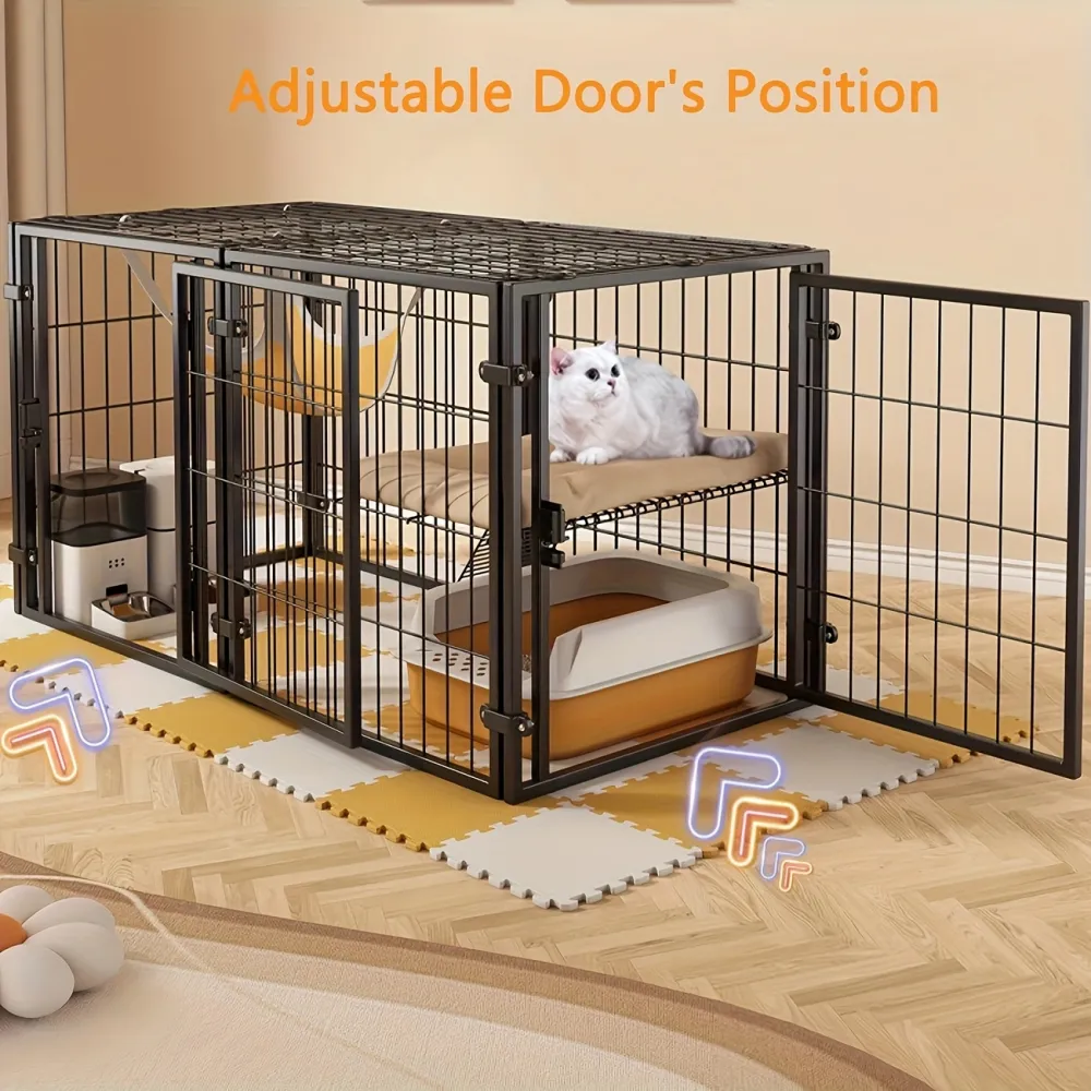 Practical Metal Dog Playpen for Professional and Home Use in Pet Care