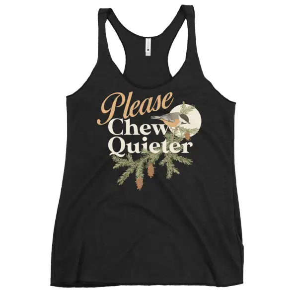 Quiet Chew Racerback Tank