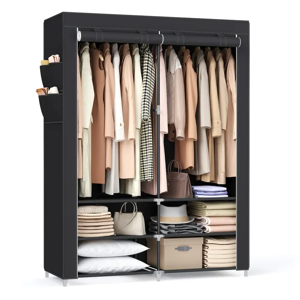 Compact Portable Fabric Wardrobe