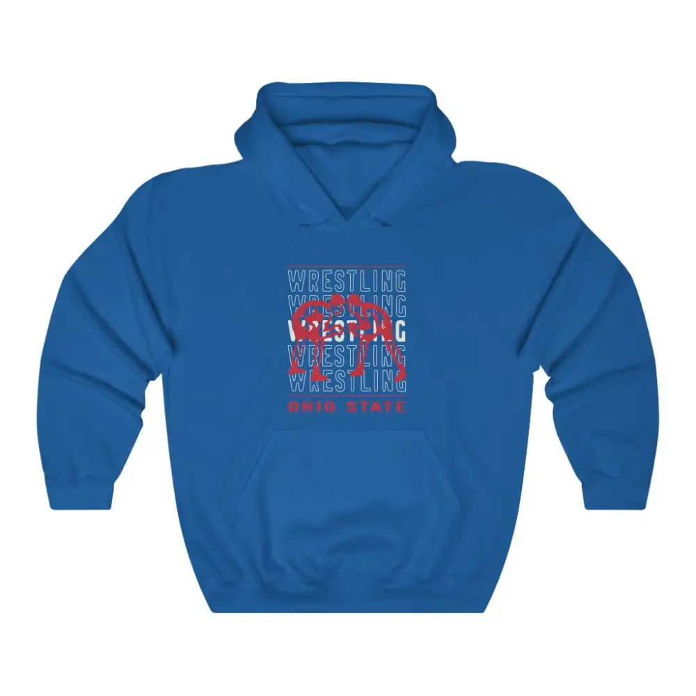 Retro Wrestler Graphic Hoodie