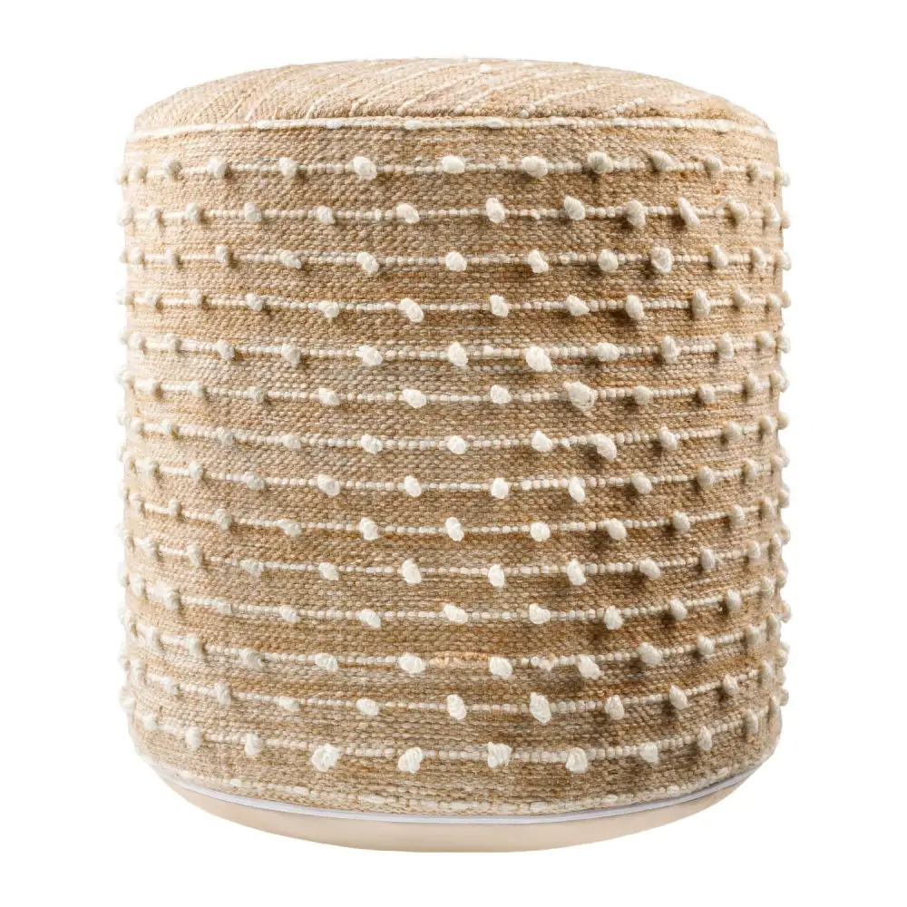 Beaded Outdoor Pouf