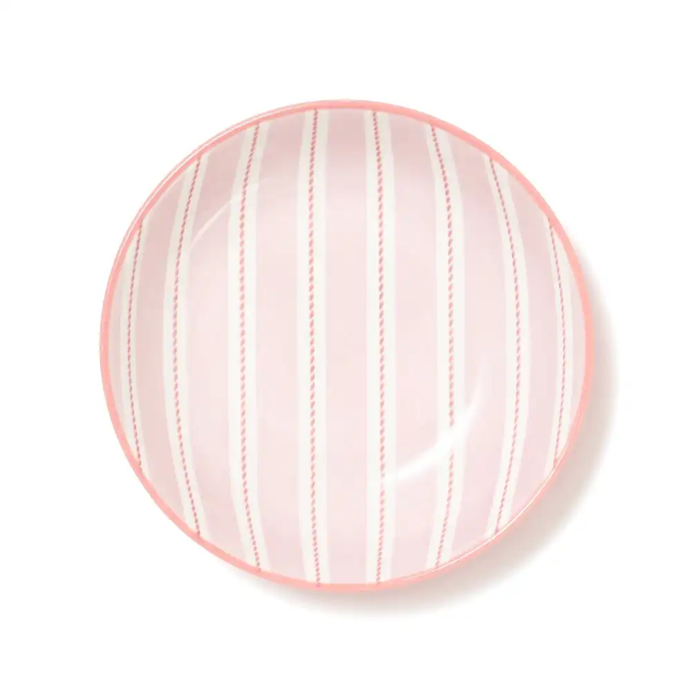 Deep Plate Stripe for Dessert Serving
