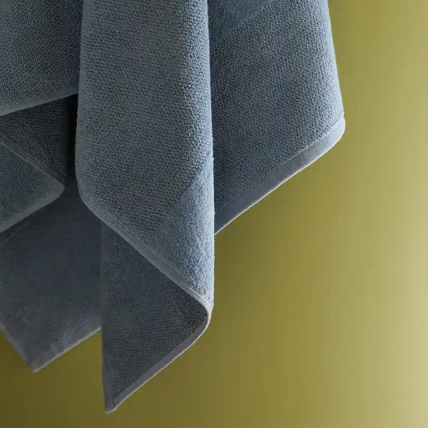 Indigo Cotton Bath Towel
