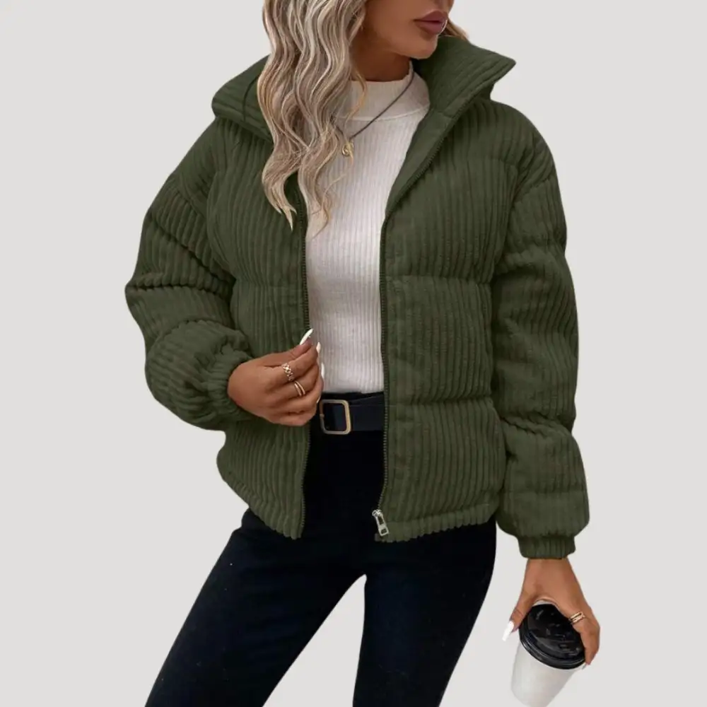 Modern Contemporary Relaxed Bomber Jacket