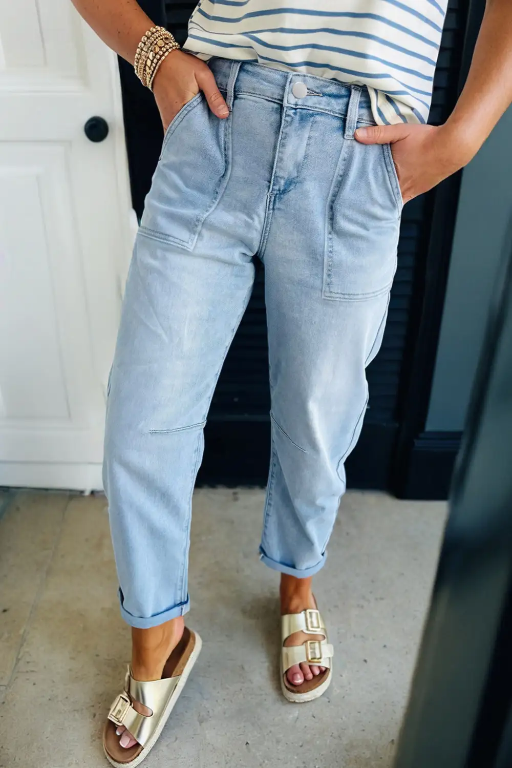 Airy High Rise Denim Jeans