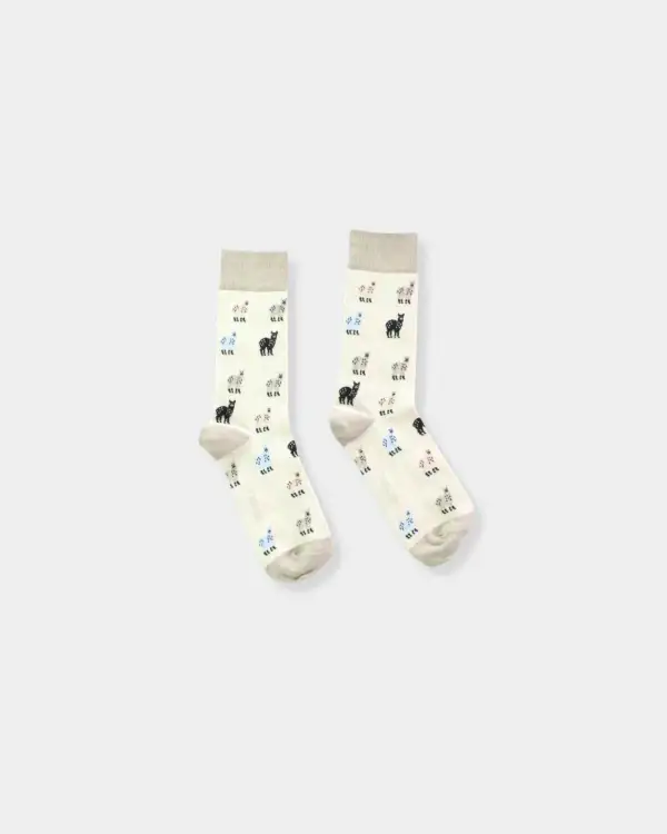 Alpaca Pima Crew Socks