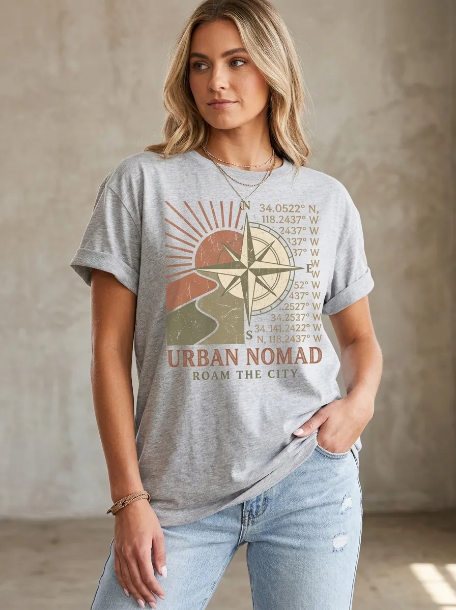 Urban Nomad Compass T-Shirt