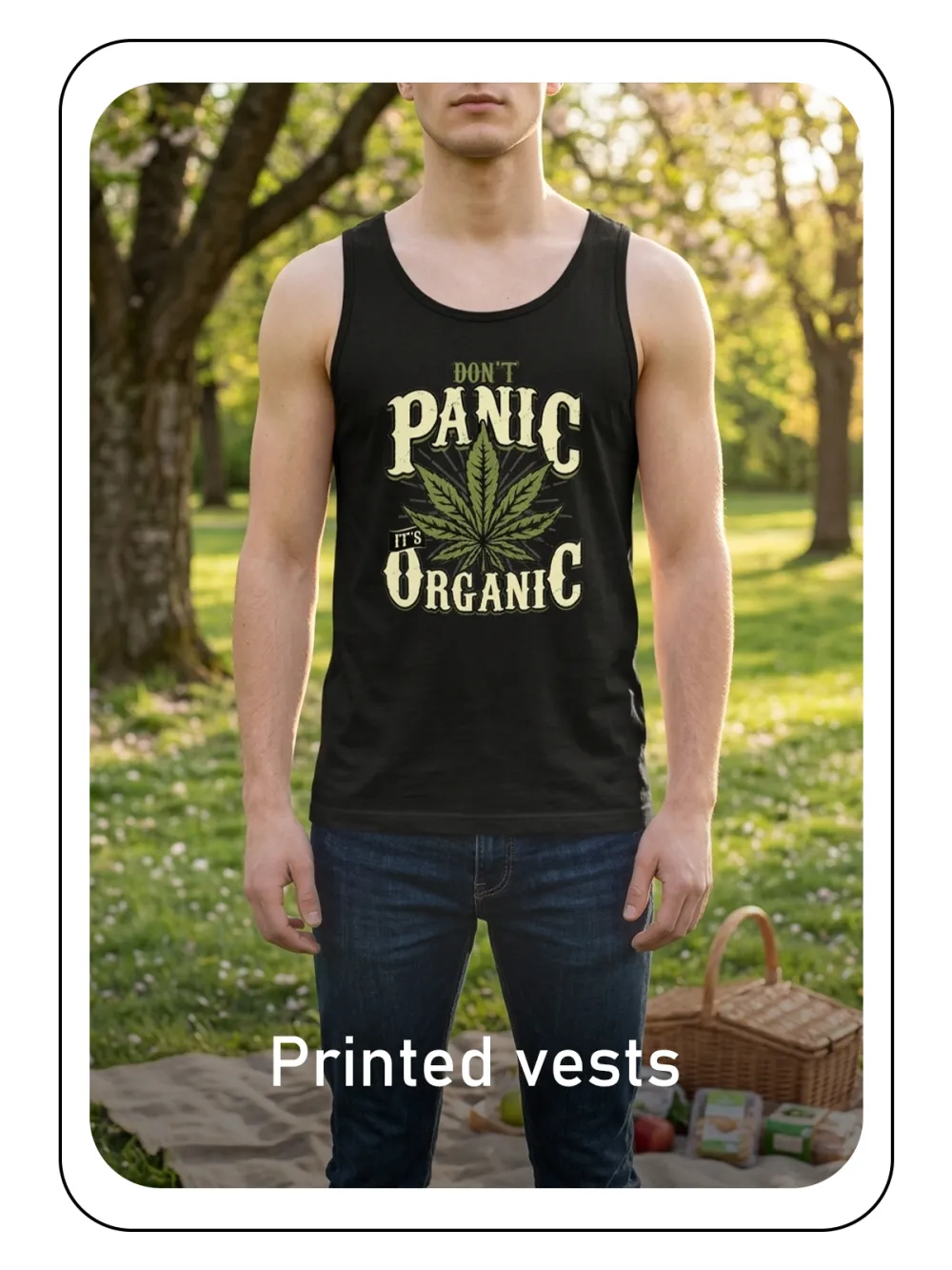 Printed vests