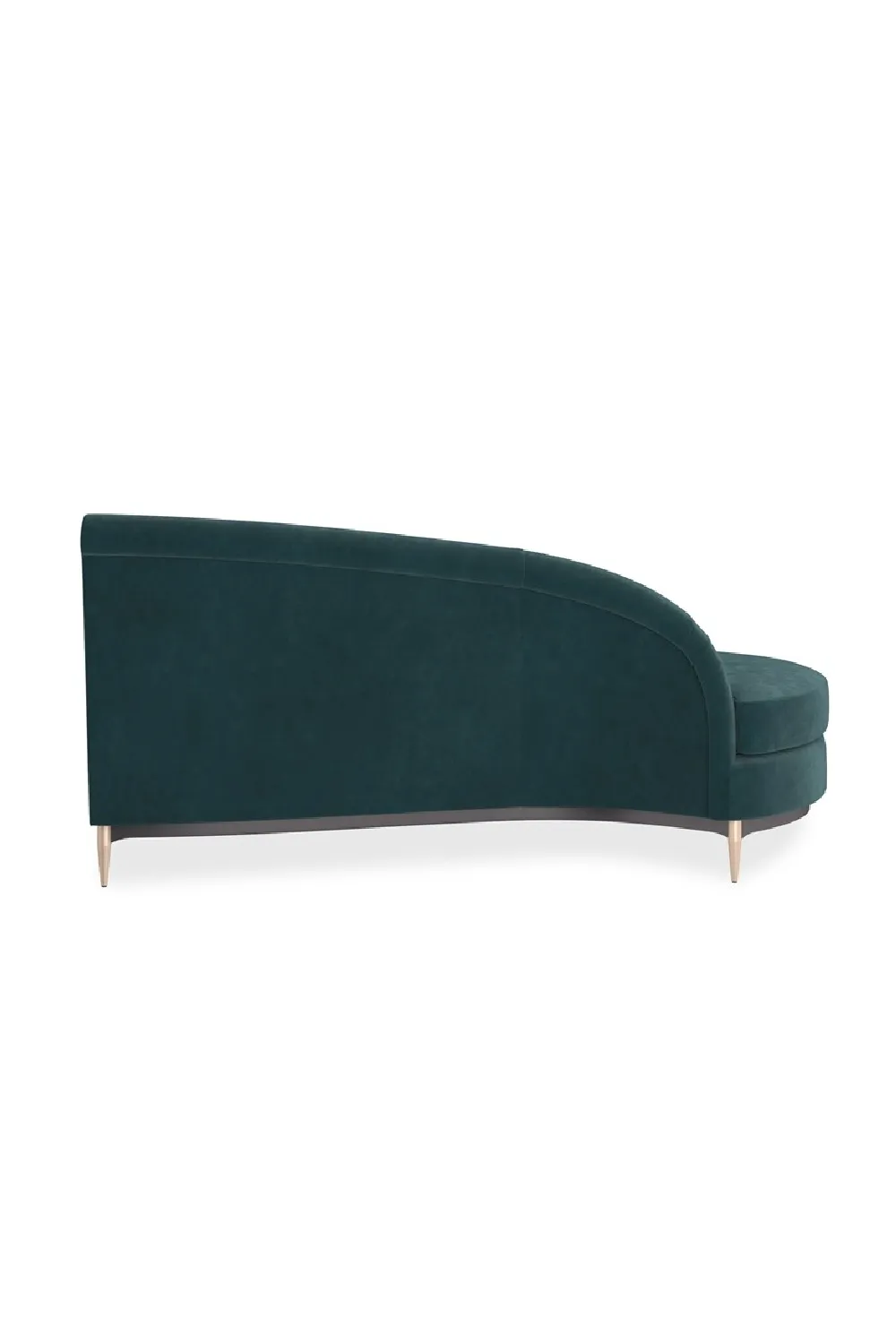 Relaxed Sectional Velvet Sectional Sofa