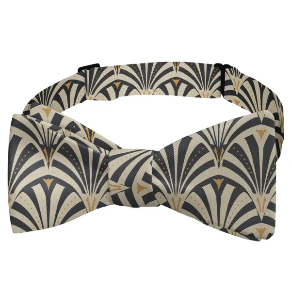 Fanfare Geometric Motif Bow Tie