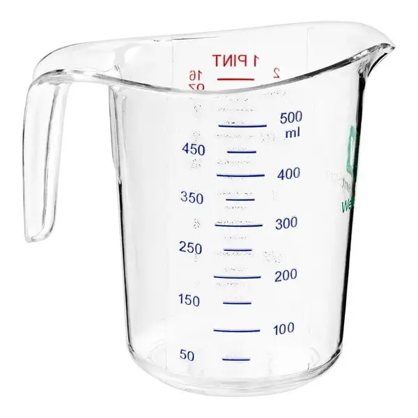 Space-Saving Plastic Measuring Cup