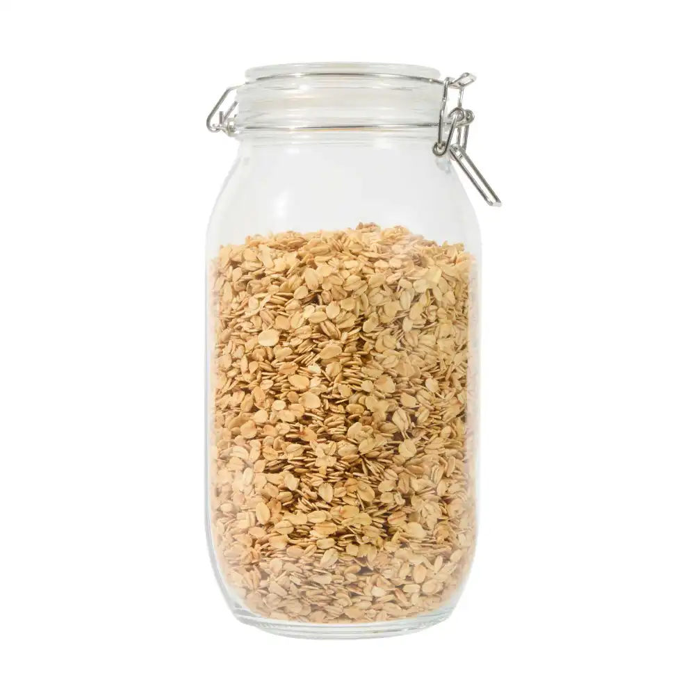 Hinge-Top Countertop Pantry Jar