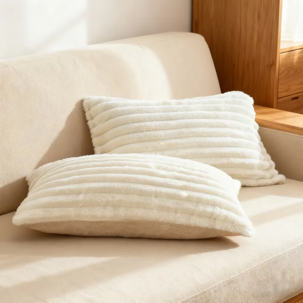 Cozy Fleece Pillow Cover
