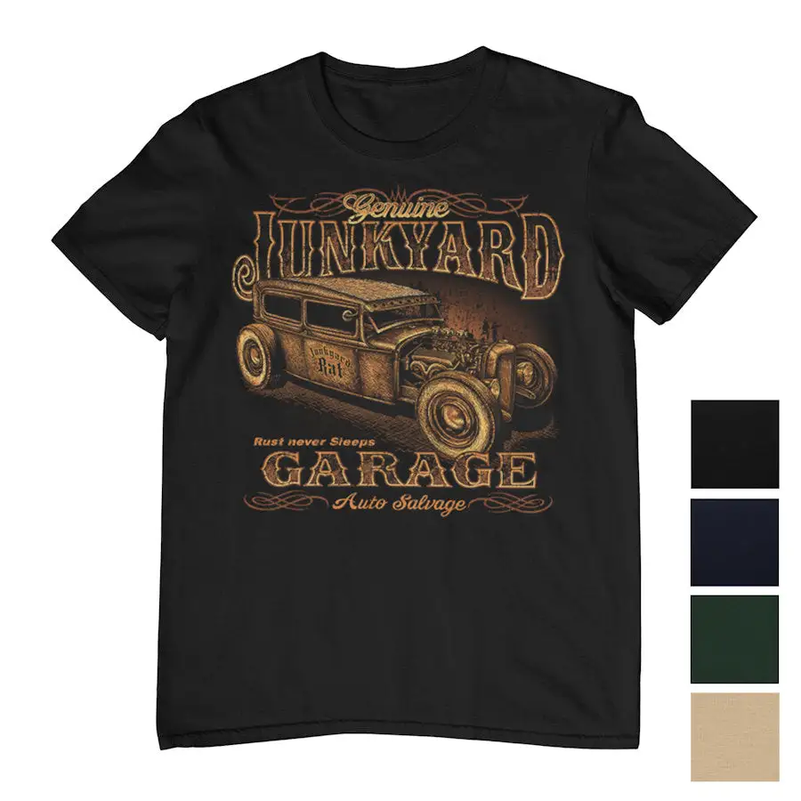 Garage Rod Graphic Cotton T-Shirt
