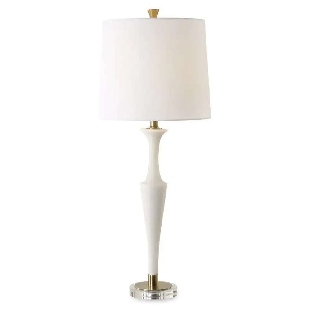 Man-Made Stone Table Lamp