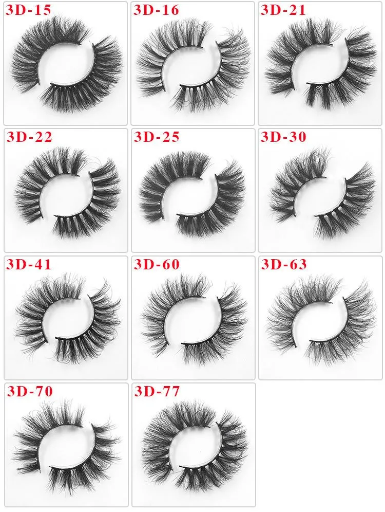 Faux Mink False Lash Set