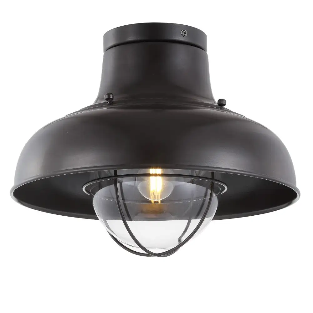 Ambient Metal LED Semi-Flush Mount