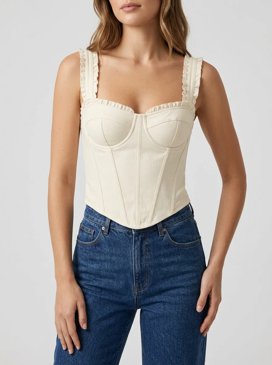 Modern Utility Women's Corset Top