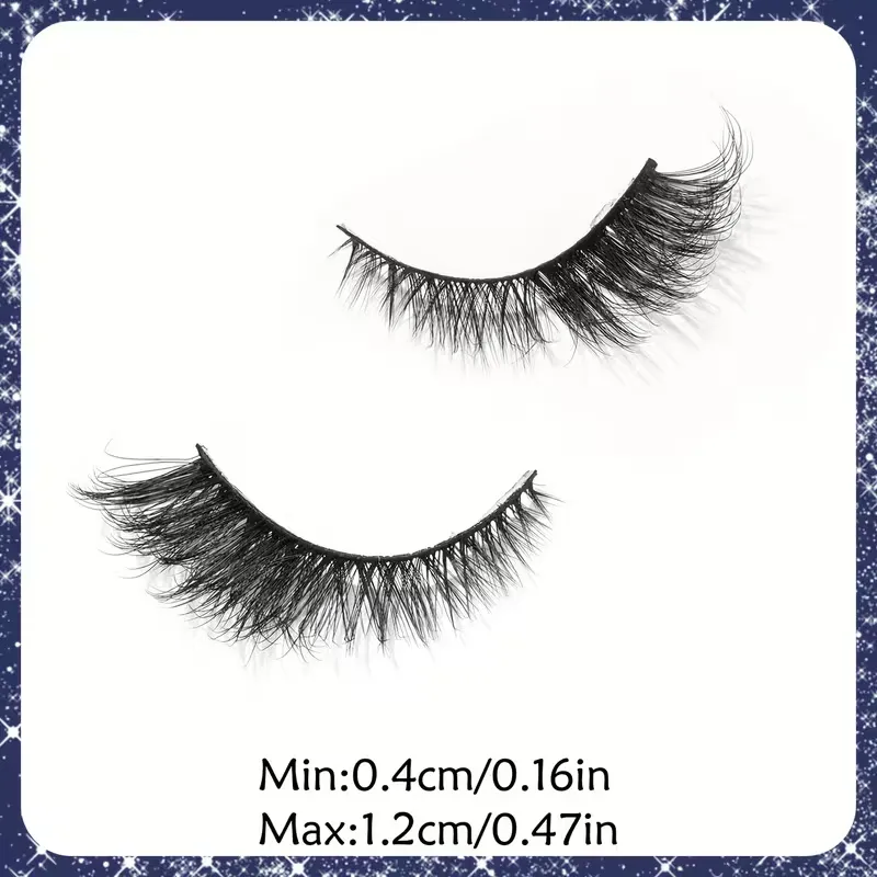 Soft Wispy False Eyelashes Set