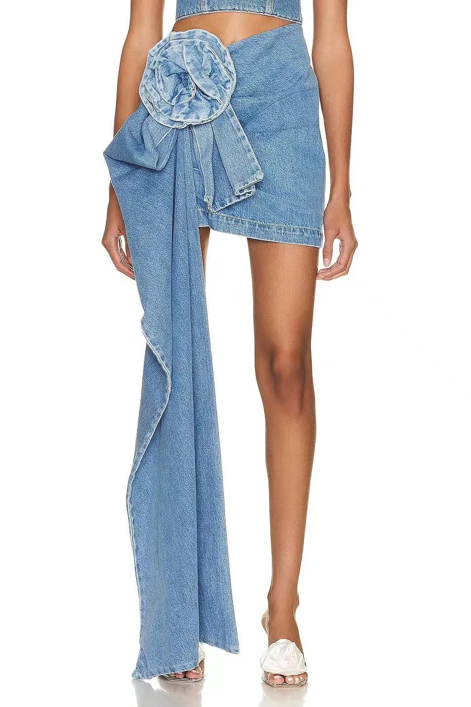Denim Mini Skirt