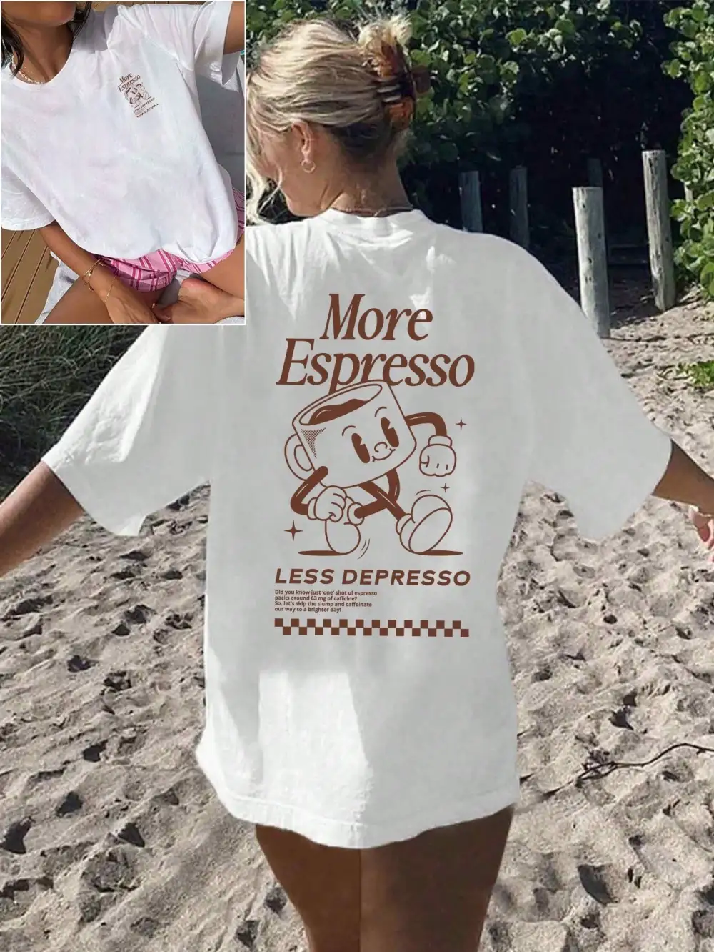 Women Coffee Relaxed Fit T-Shirt