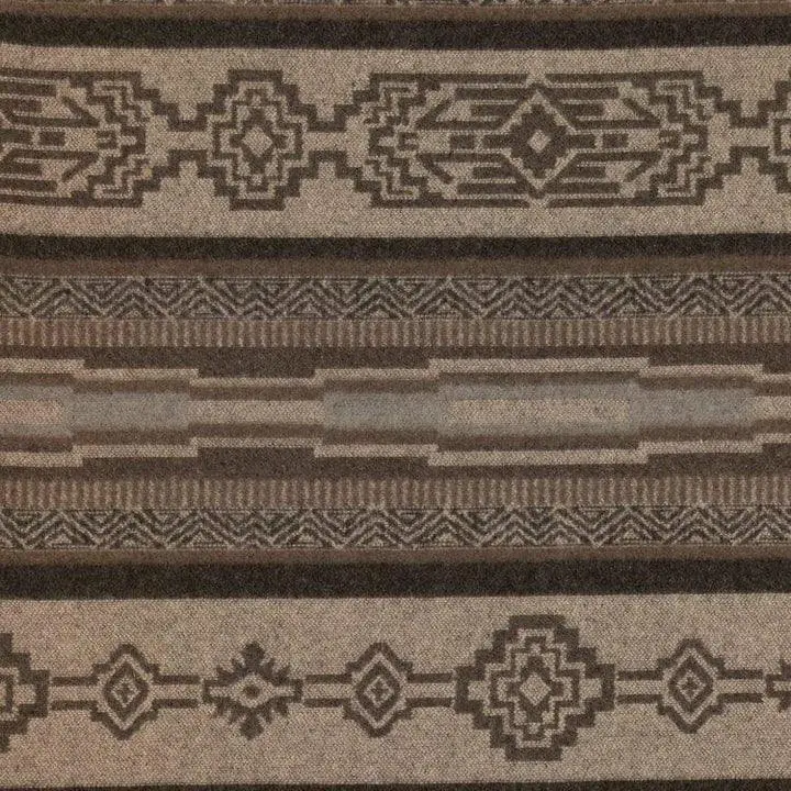 Pine Motif Geometric Bedspread