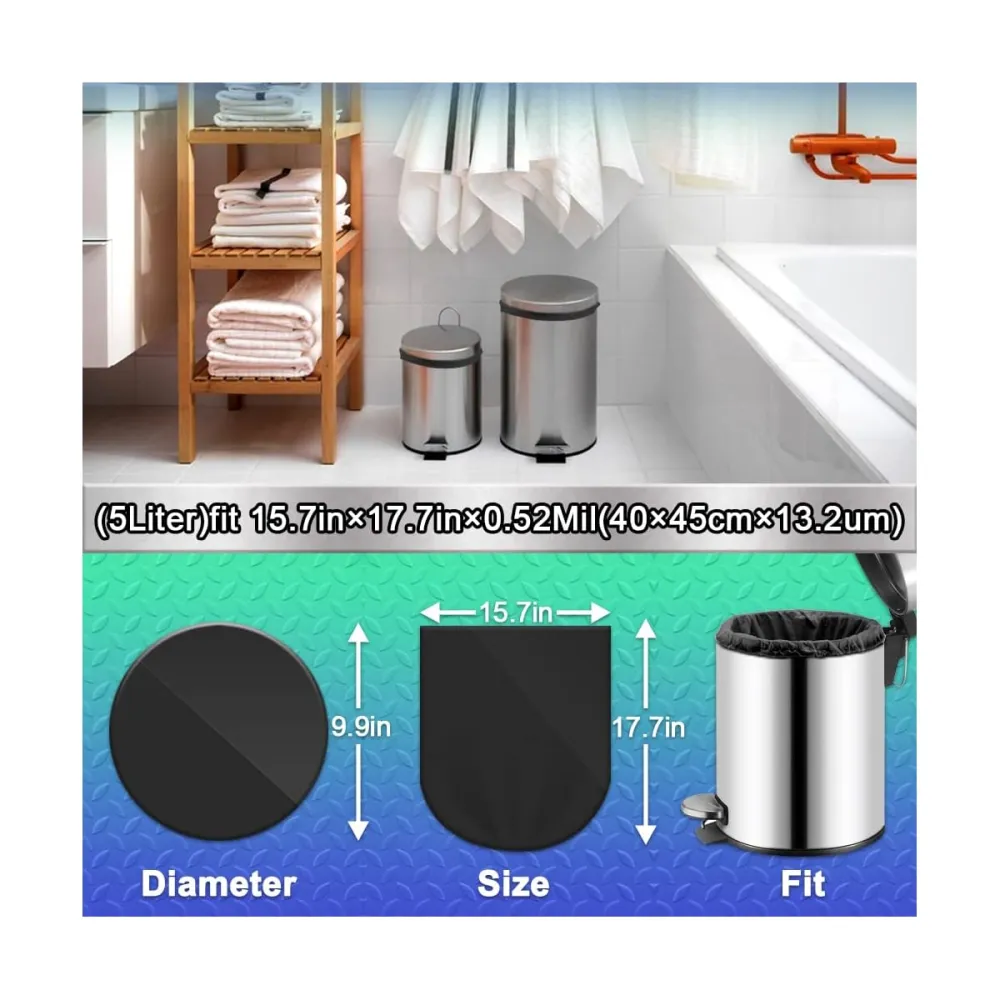 Durable Odorless Trash Bags
