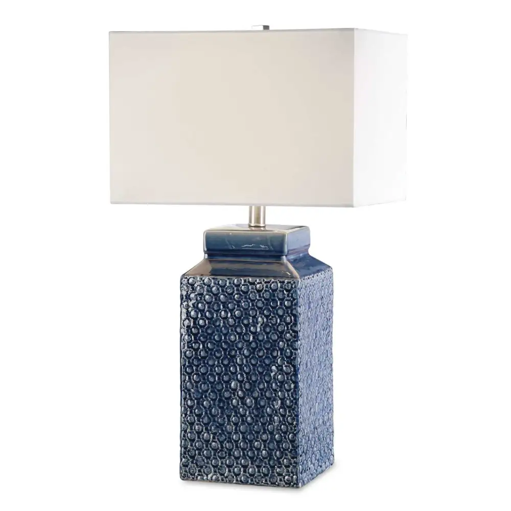 Refined Textured Ceramic Table Lamp