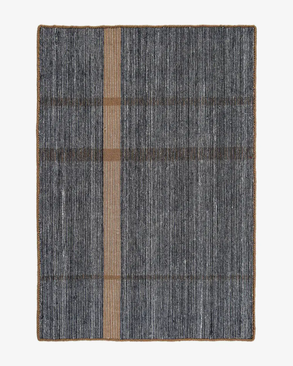 Checker Handwoven PET Indoor-Outdoor Area Rug
