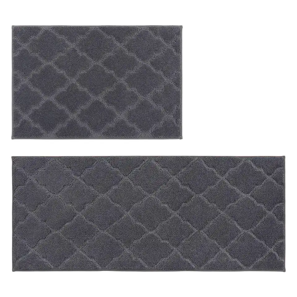 Trellis Scatter Kitchen Rug Set