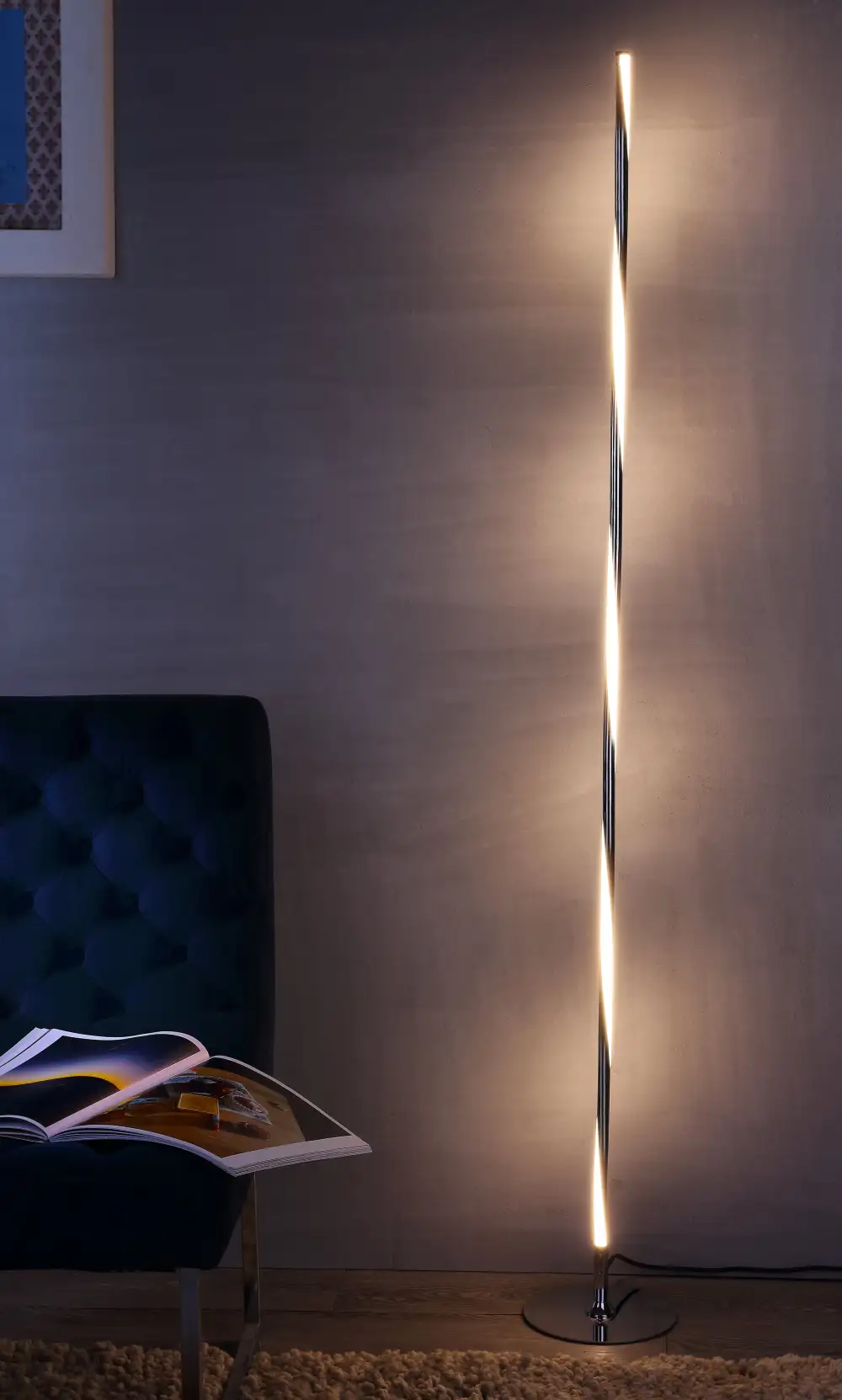 LED Integrated Floor Lamp